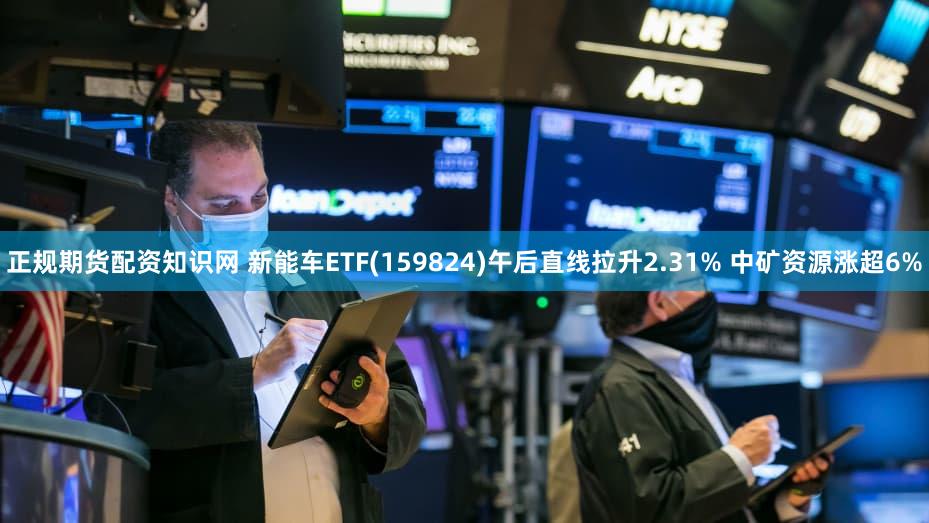 正规期货配资知识网 新能车ETF(159824)午后直线拉升2.31% 中矿资源涨超6%