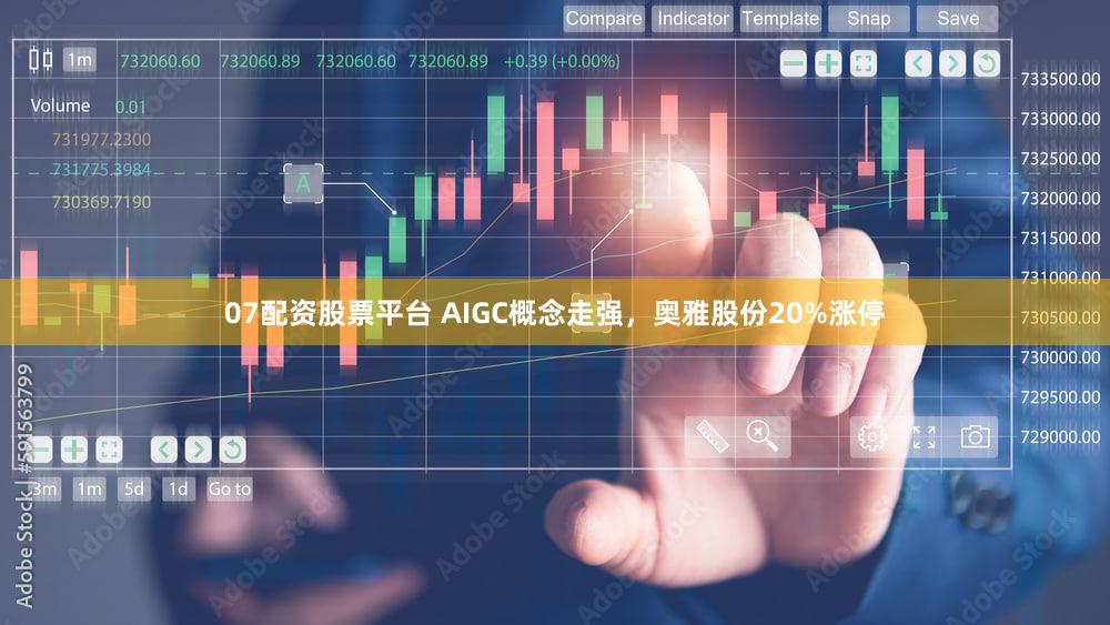 07配资股票平台 AIGC概念走强，奥雅股份20%涨停