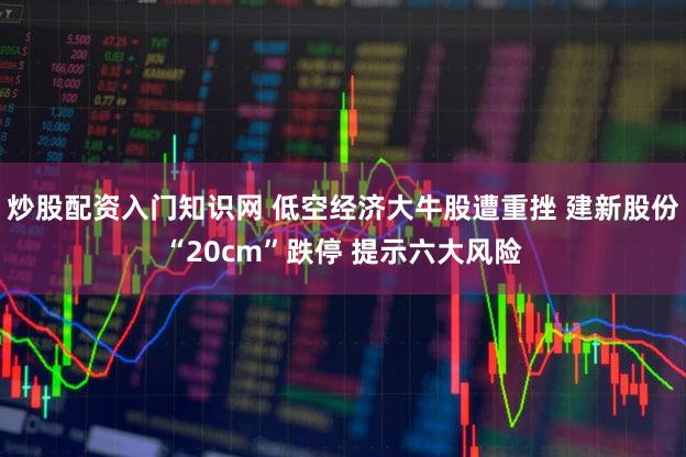 炒股配资入门知识网 低空经济大牛股遭重挫 建新股份“20cm”跌停 提示六大风险