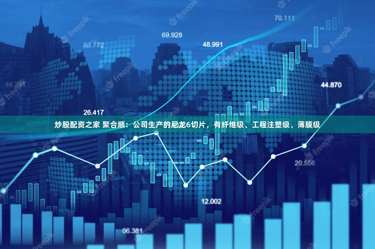 炒股配资之家 聚合顺：公司生产的尼龙6切片，有纤维级、工程注塑级、薄膜级