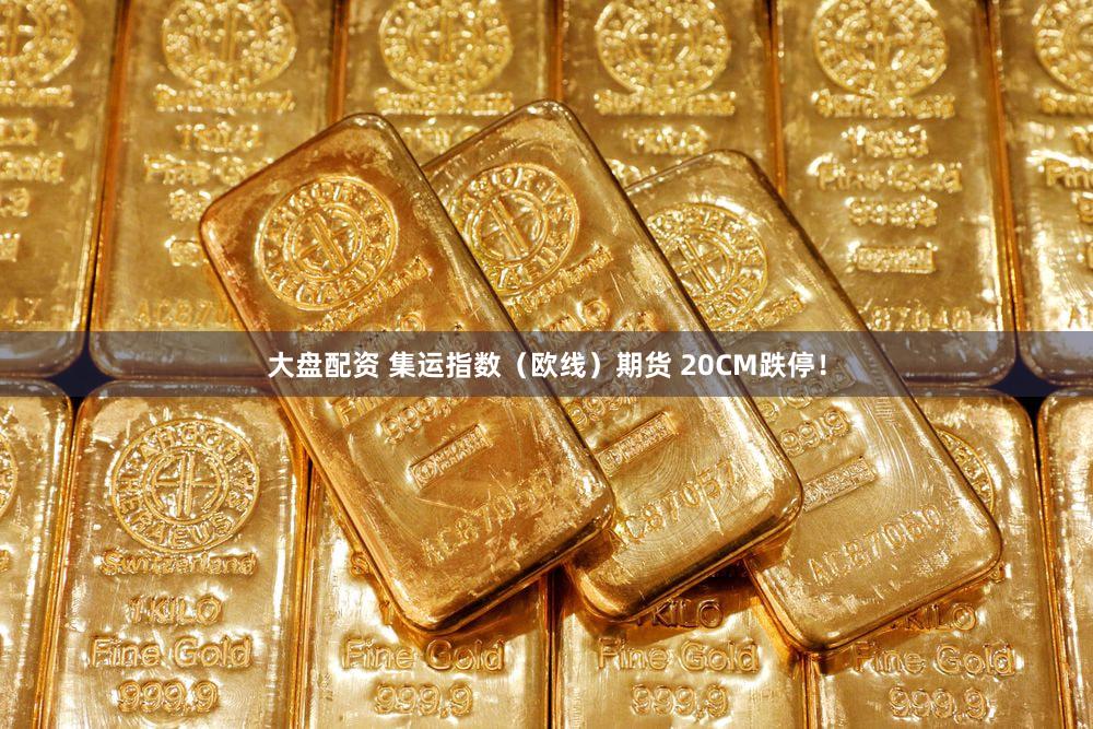 大盘配资 集运指数（欧线）期货 20CM跌停！