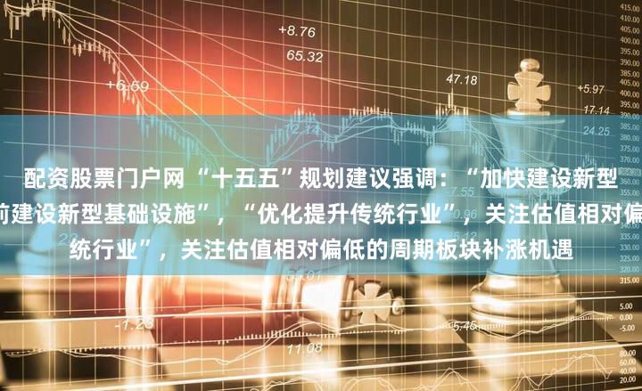 配资股票门户网 “十五五”规划建议强调:“加快建设新型能源体系”,“适度超前建设新型基础设施”,“优化提升传统行业”,关注估值相对偏低的周期板块补涨机遇